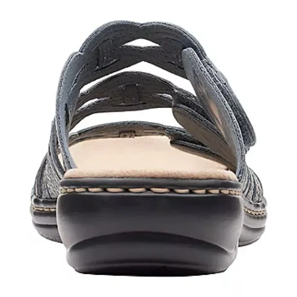 Clarks Leisa Faye blue grey sandals women’s 12 - Picture 4 of 7